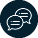 Transparent Communication Icon
